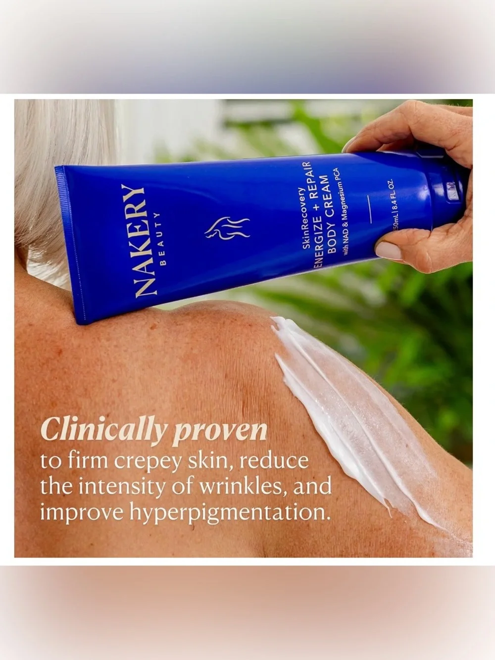 Nakery Beauty Energize + Repair Body Cream